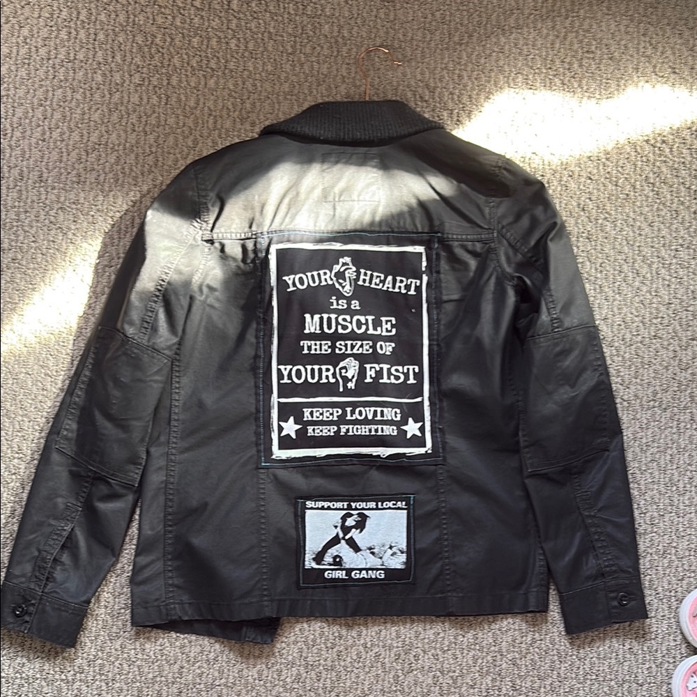 Punk utility jacket